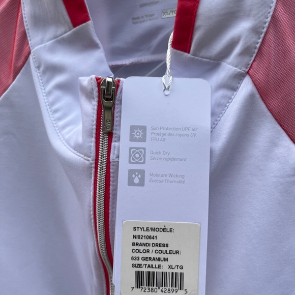 Golf dress with bike shorts (NIVO) - Picture 4 of 9